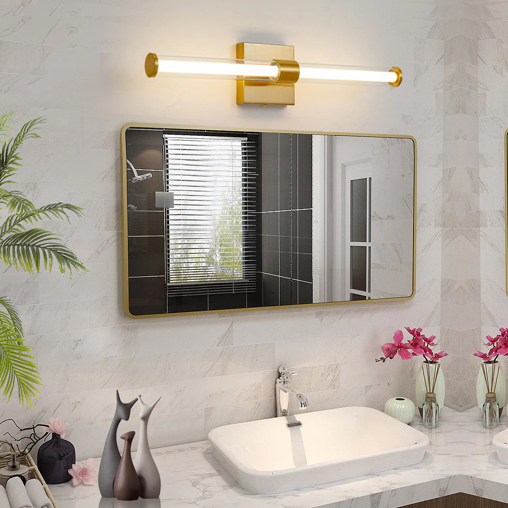 Aplique de pared/tocador LED de dos focos