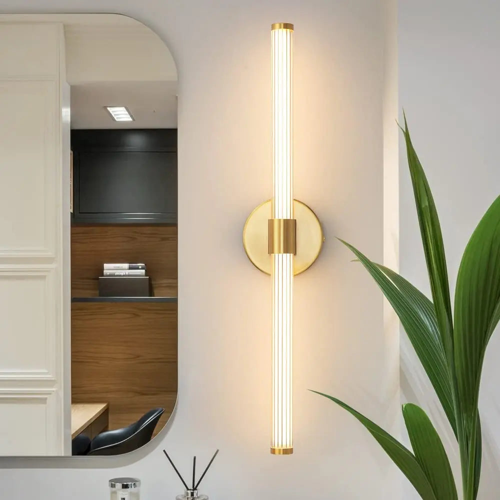 Tinsley - Aplique de pared/tocador LED de dos focos