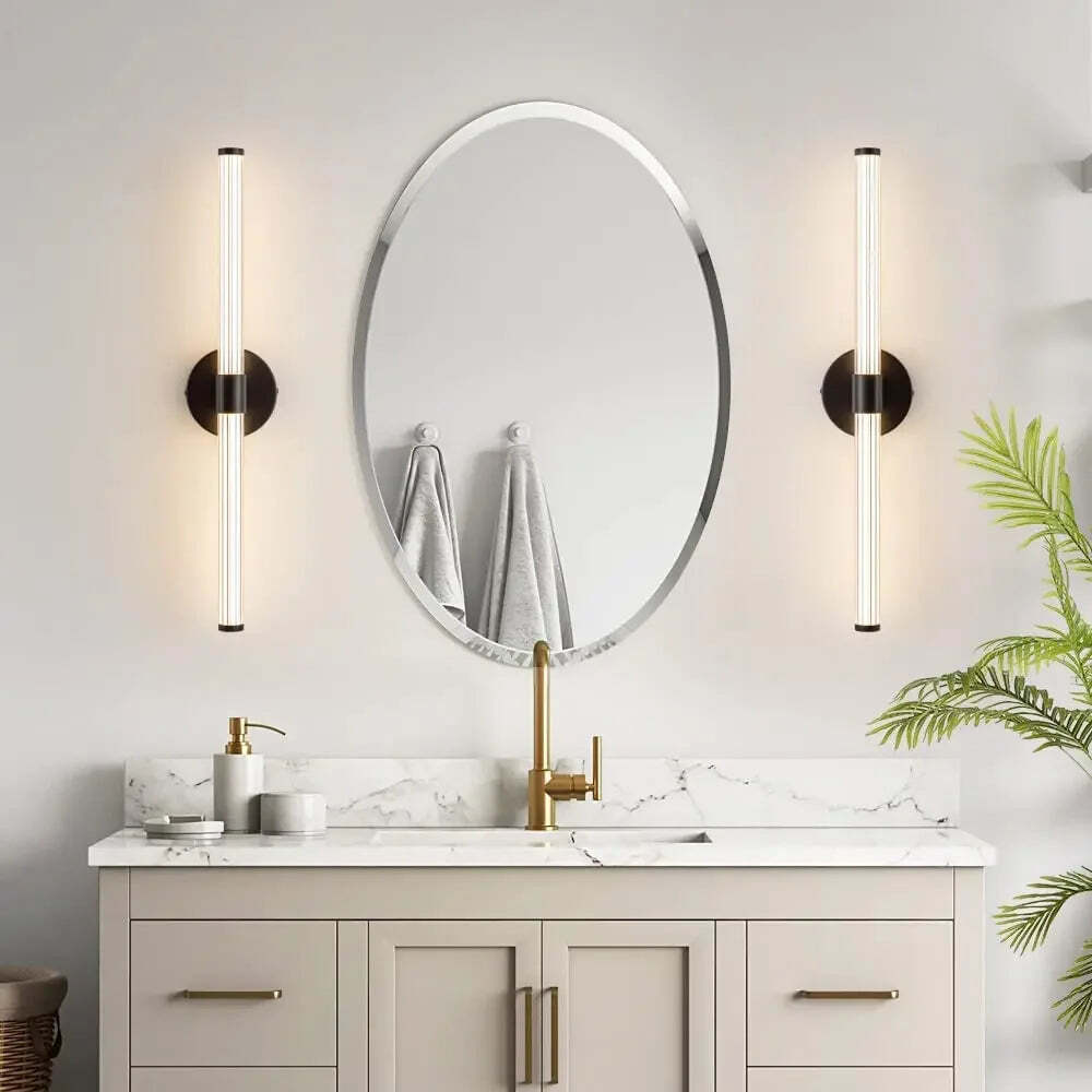Tinsley - Aplique de pared/tocador LED de dos focos
