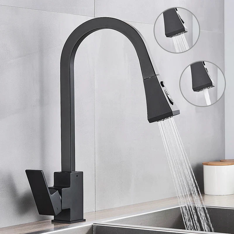Teagan - Grifo de cocina extraíble moderno