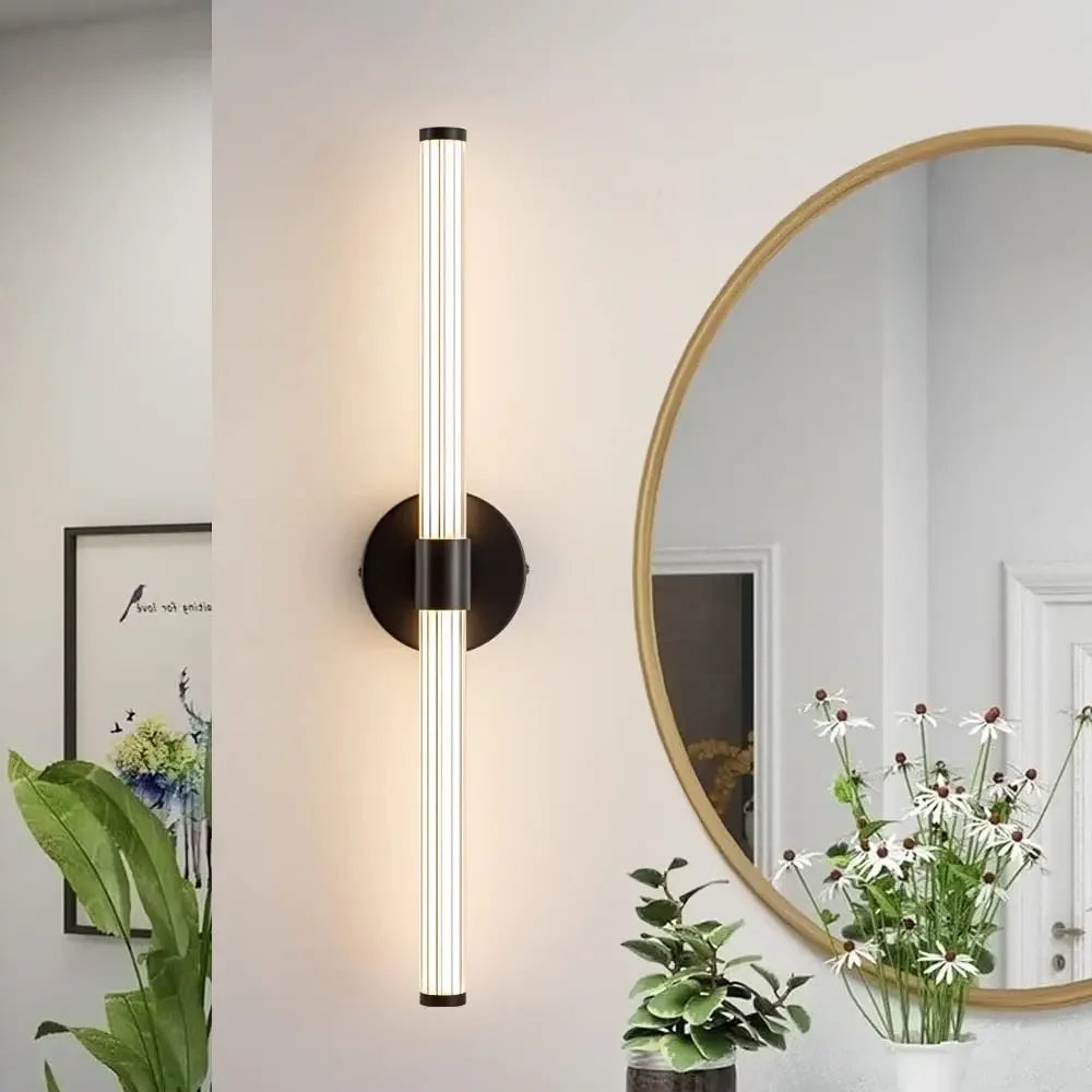 Tinsley - Aplique de pared/tocador LED de dos focos