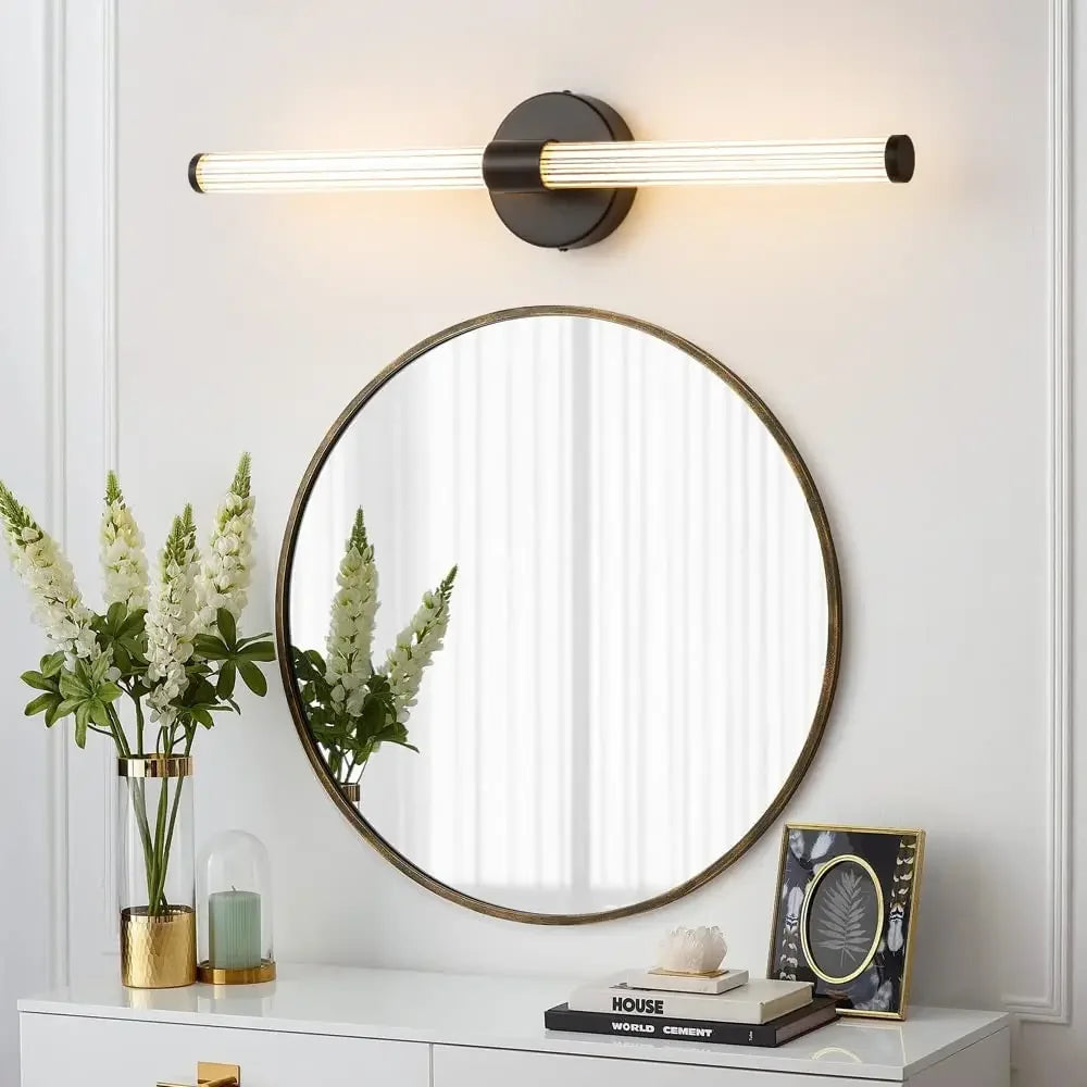 Tinsley - Aplique de pared/tocador LED de dos focos