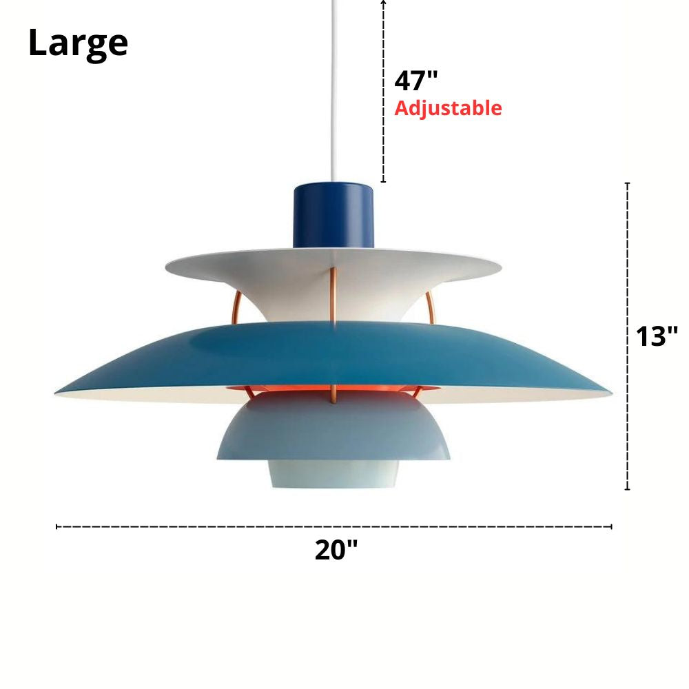 Suspensions colorées à plusieurs niveaux