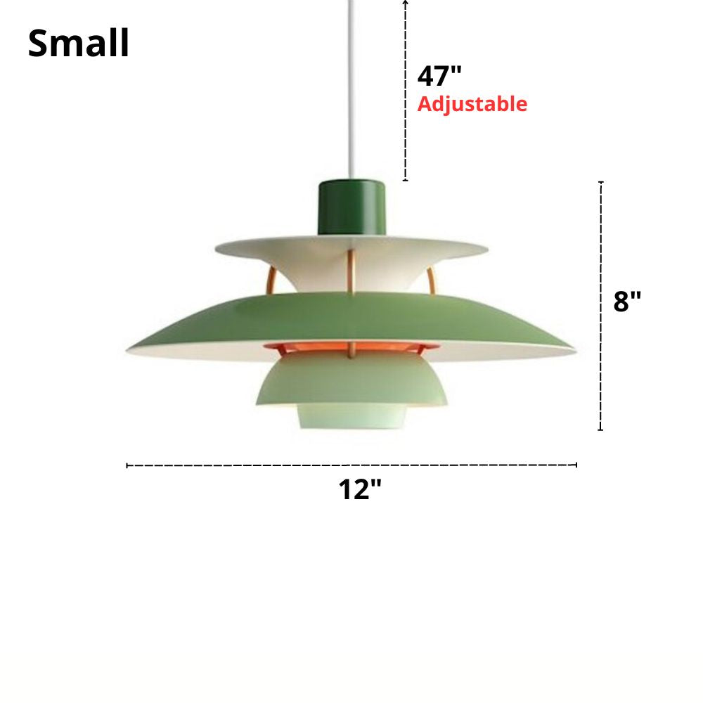 Suspensions colorées à plusieurs niveaux