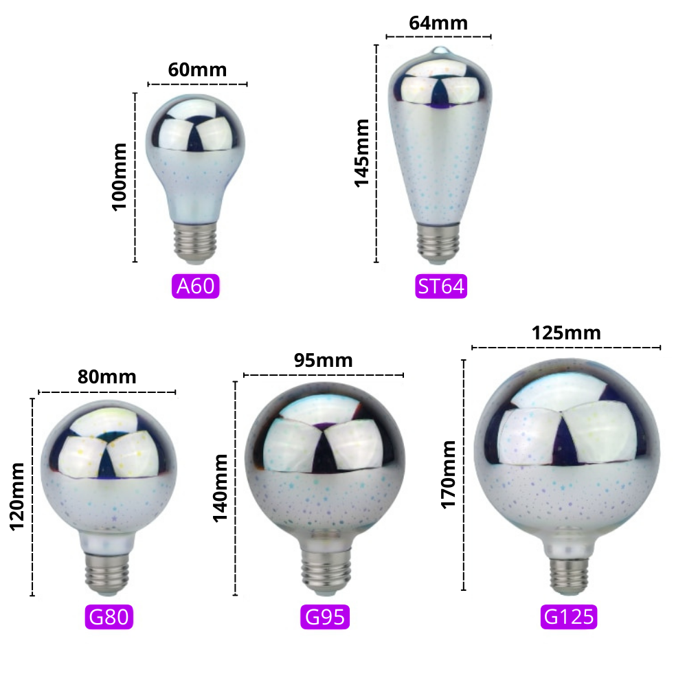 Nebula LED Light Bulbs