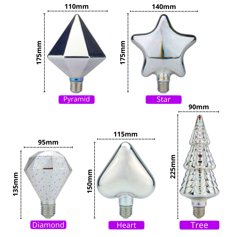 Nebula LED Light Bulbs