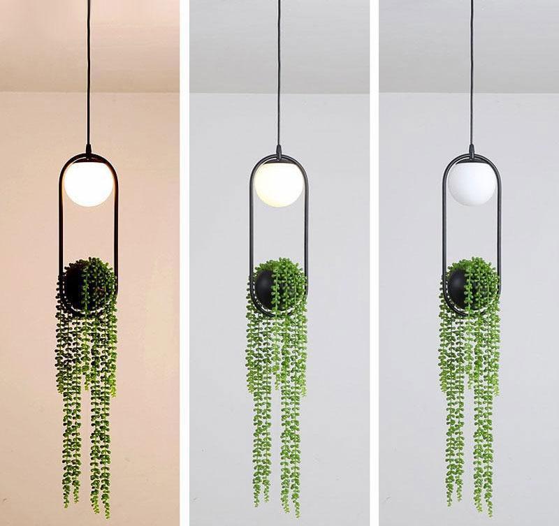 Sky Garden Planter Pendant Light