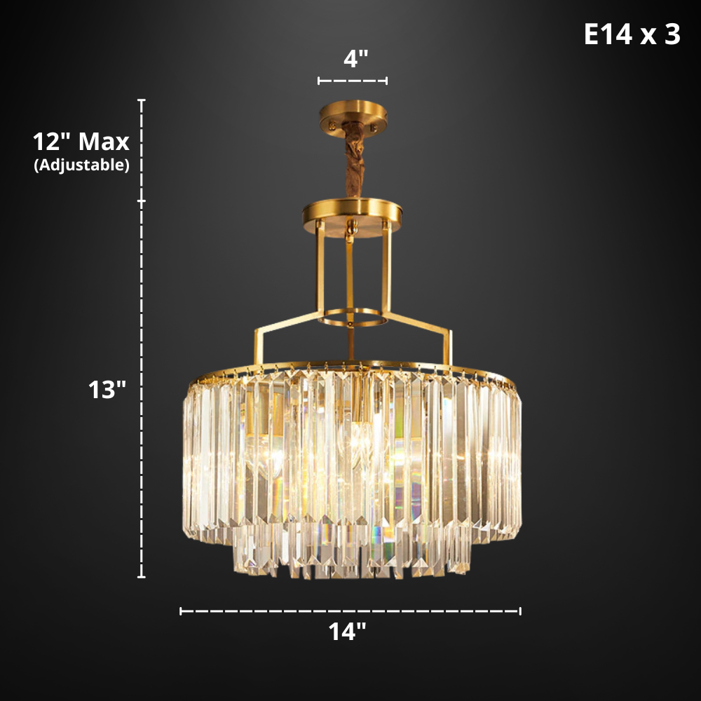 Hansel - Glass Crystal Chandelier