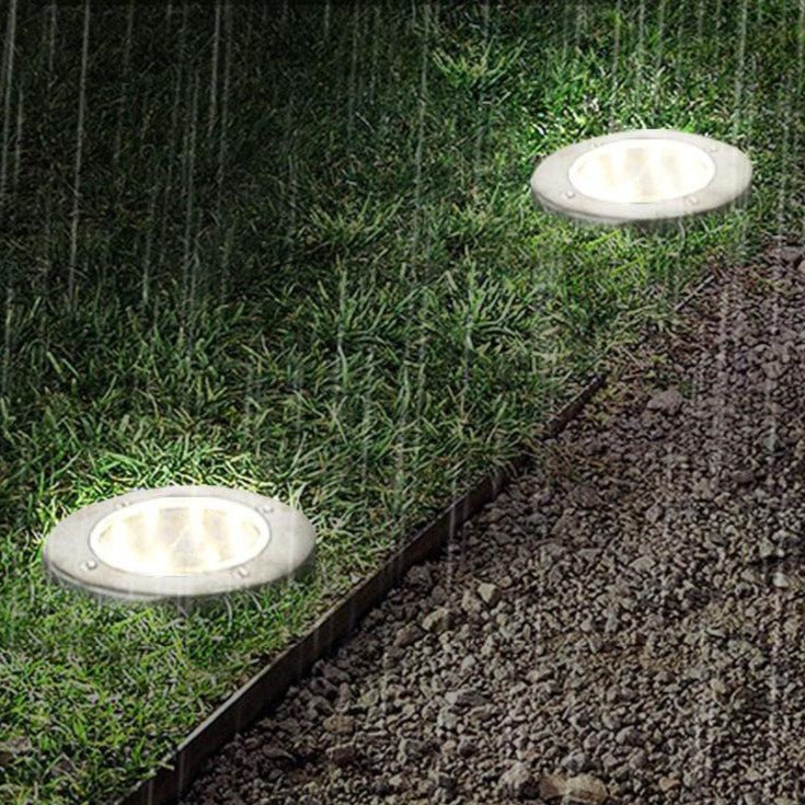 Lampes solaires d'extérieur au sol