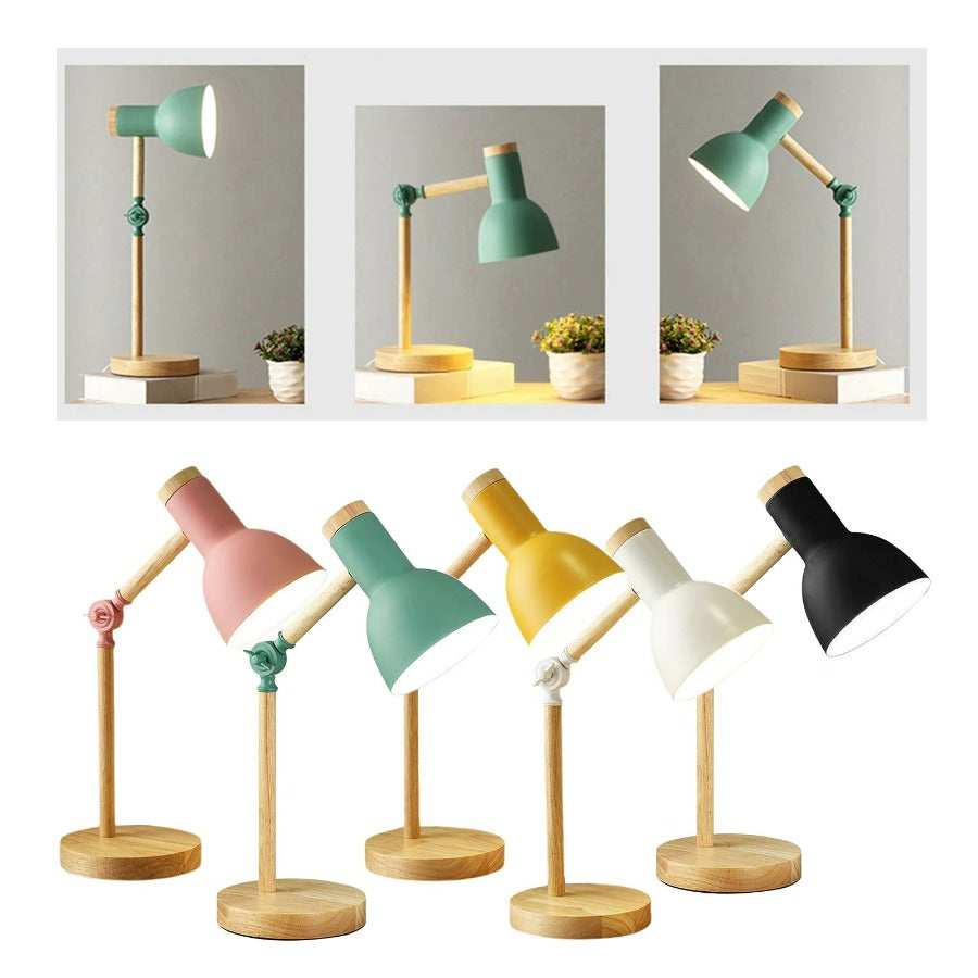 Classic Wood Desk Lamp