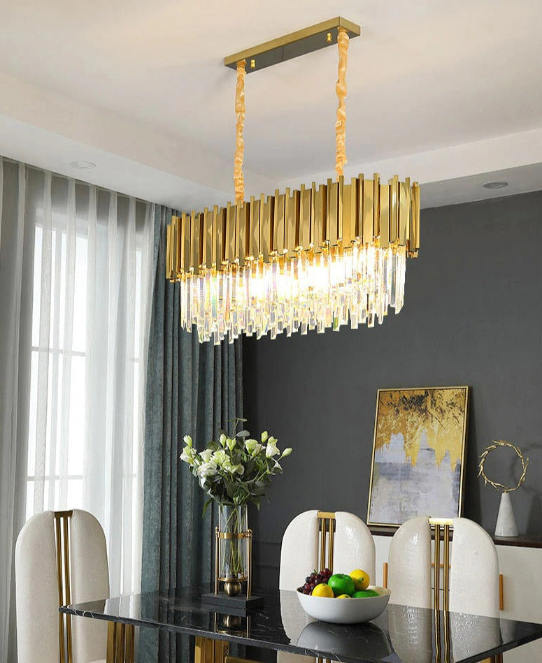 Glass Crystal Chandelier