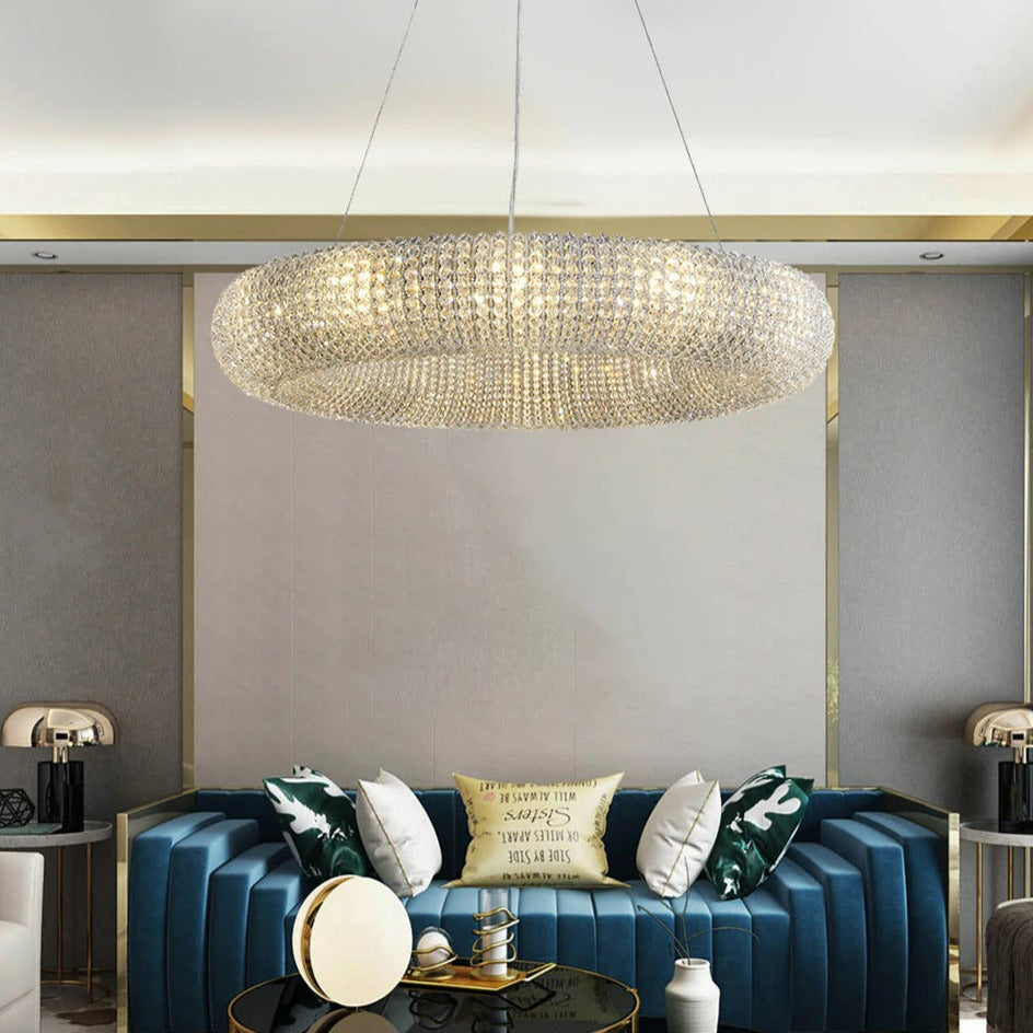 Chic Glass Crystal Chandelier