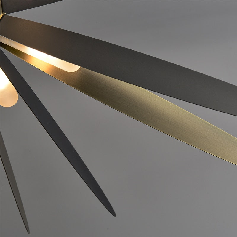 Atom - Lámpara de araña LED moderna