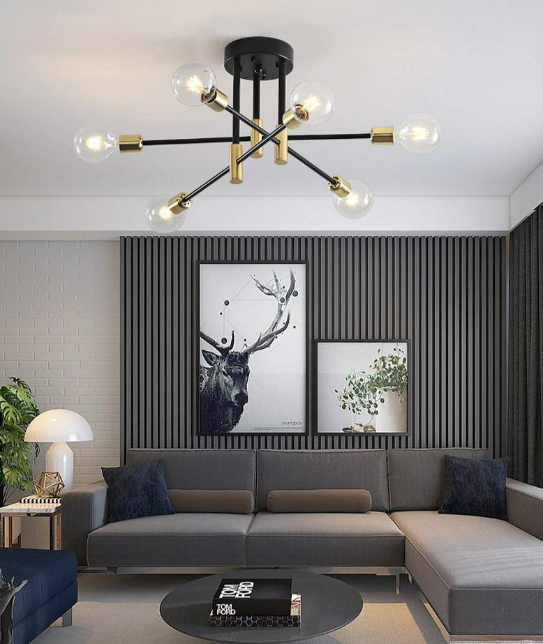 Modern Multi-Bulb Chandelier for home