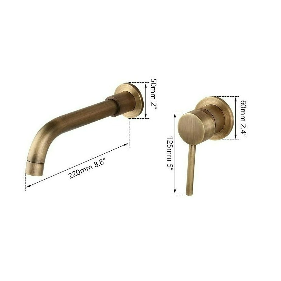 Grifo clásico de pared