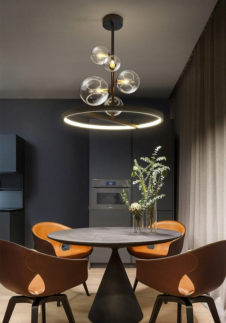 multi-bulb nordic modern chandelier