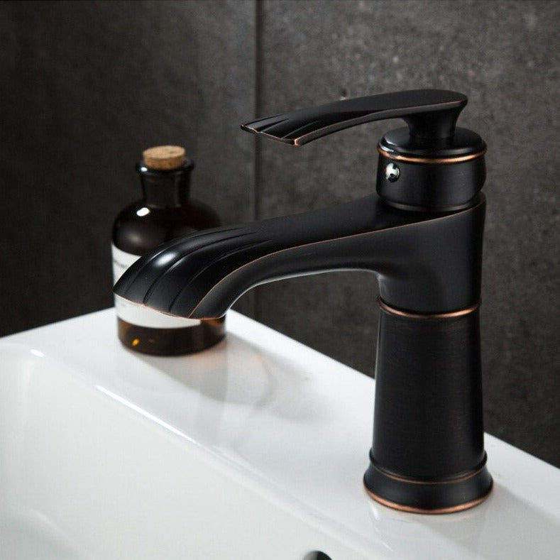 Vintage Brass Bathroom Basin Faucet