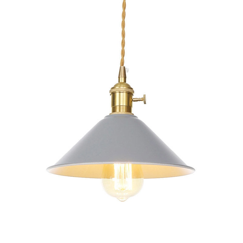 Colorful Vintage Plated Pendant Lights
