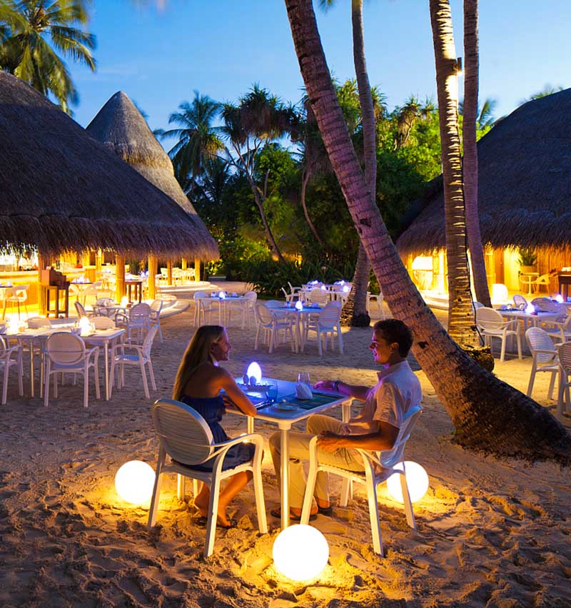 outdoor led beach dinign lights