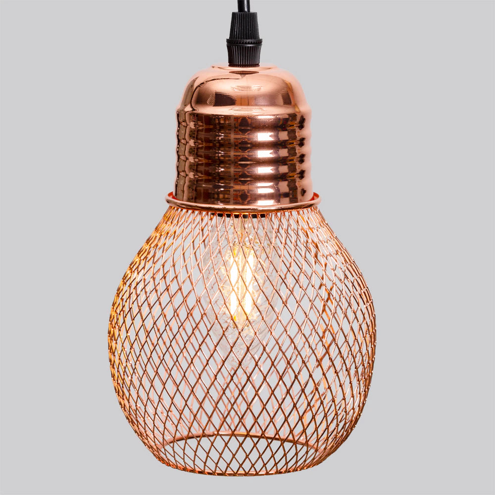 Rose - Suspensions cage modernes