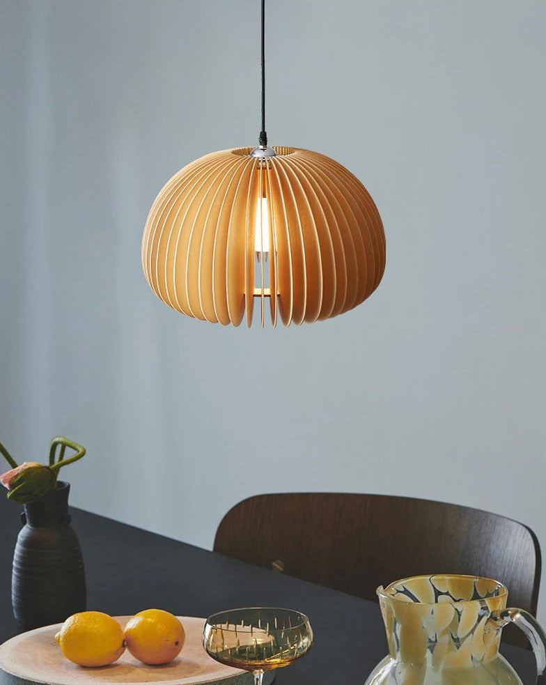 Japanese bamboo pendant lights
