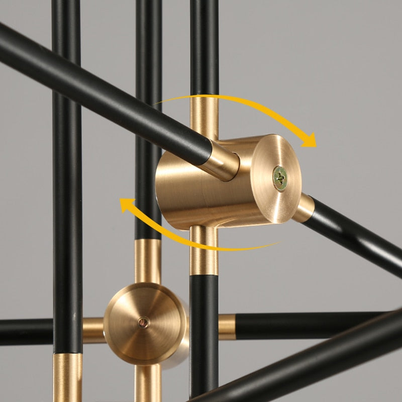 Caspian - Luminaire multi-ampoules moderne