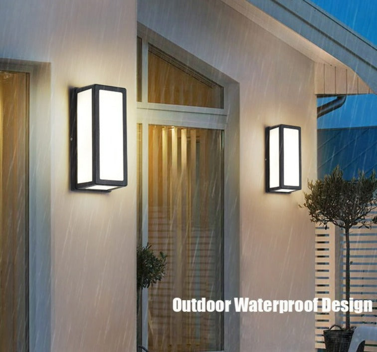Applique murale LED d'extérieur moderne