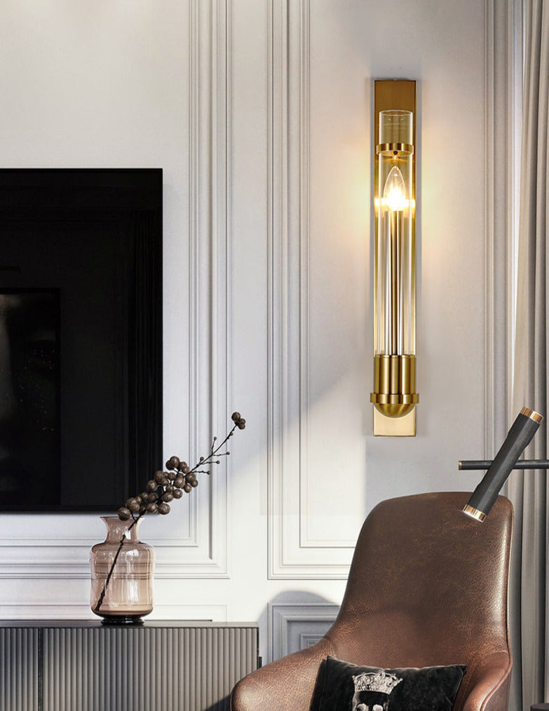 Aston - Aplique de pared moderno y delgado