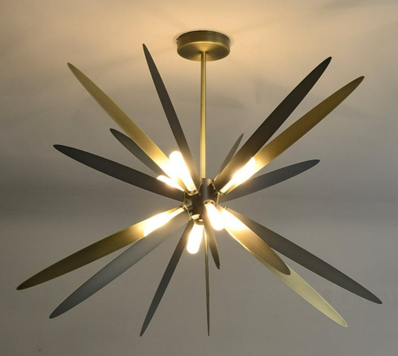 Atom - Lámpara de araña LED moderna