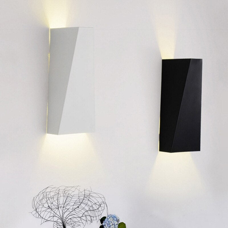 Lámpara de pared LED geométrica moderna