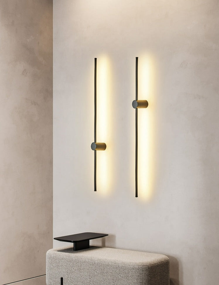 Applique murale LED longue et moderne