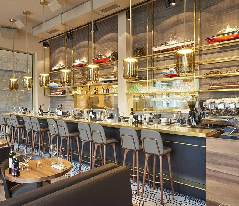 Restaurant Lighting Nordic Rope & Glass Pendant Lights