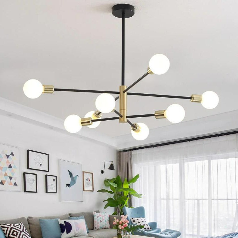 Modern Multi-Bulb Chandelier