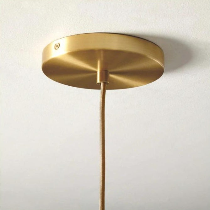 Zaire - Lámparas colgantes modernas con forma de globo de cristal