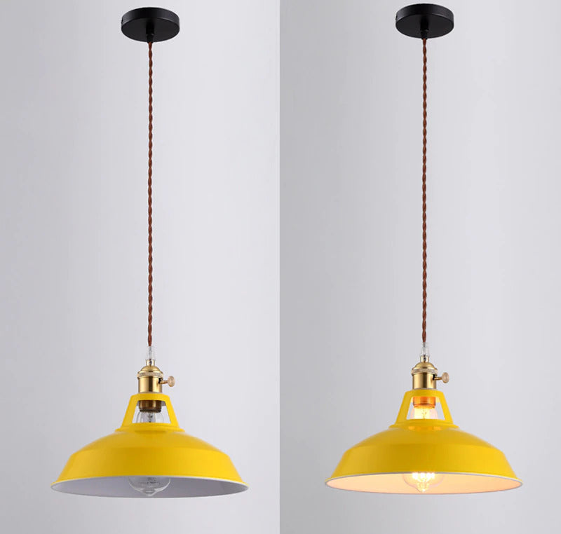 Colorful Retro Pendant Lights