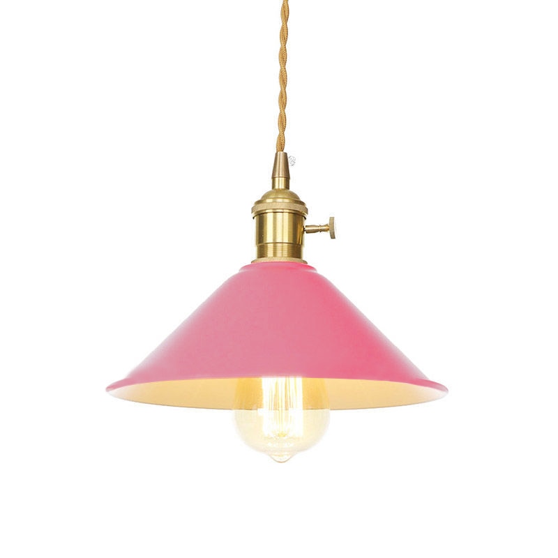 Colorful Vintage Plated Pendant Lights