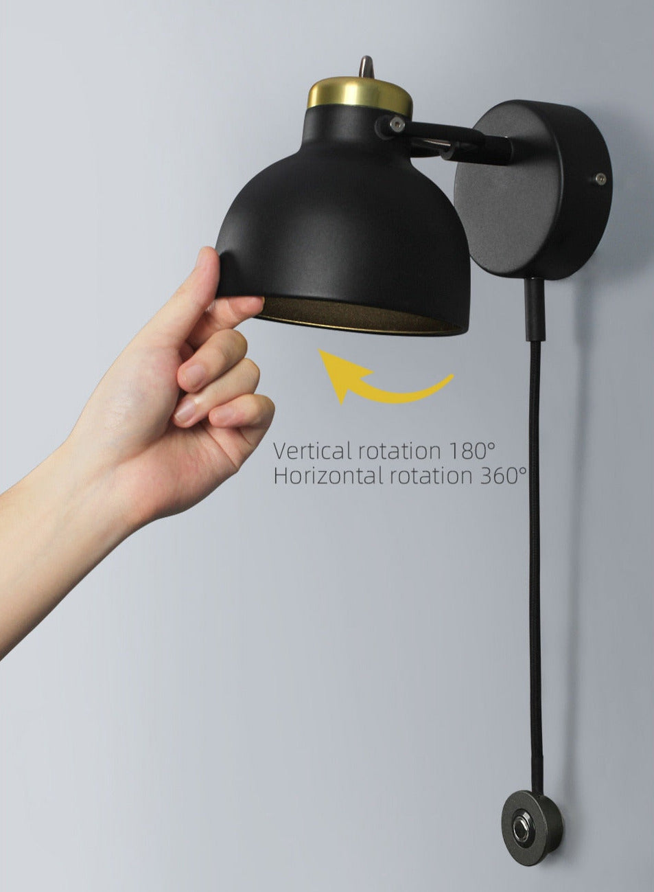 Jakub - Lámpara de pared LED nórdica moderna