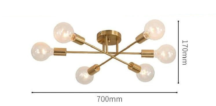 Taras - Luminaire multi-ampoules moderne