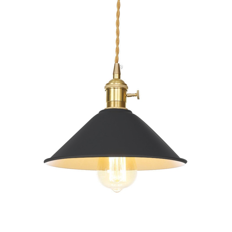 Colorful Vintage Plated Pendant Lights