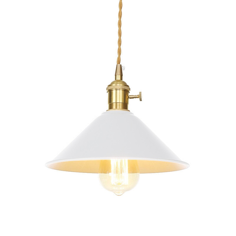 Colorful Vintage Plated Pendant Lights