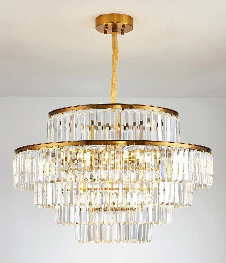 Modern Glass crystal chandelier for kitchen