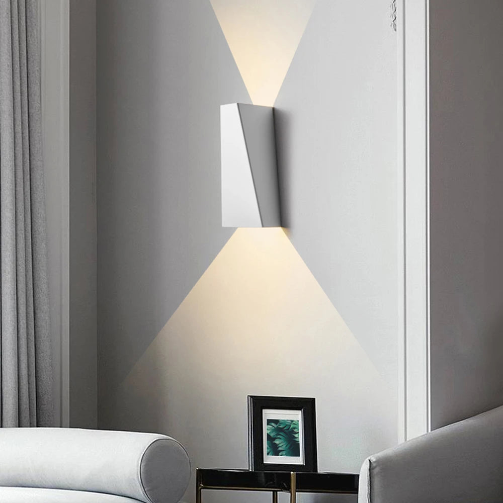 Lámpara de pared LED geométrica moderna