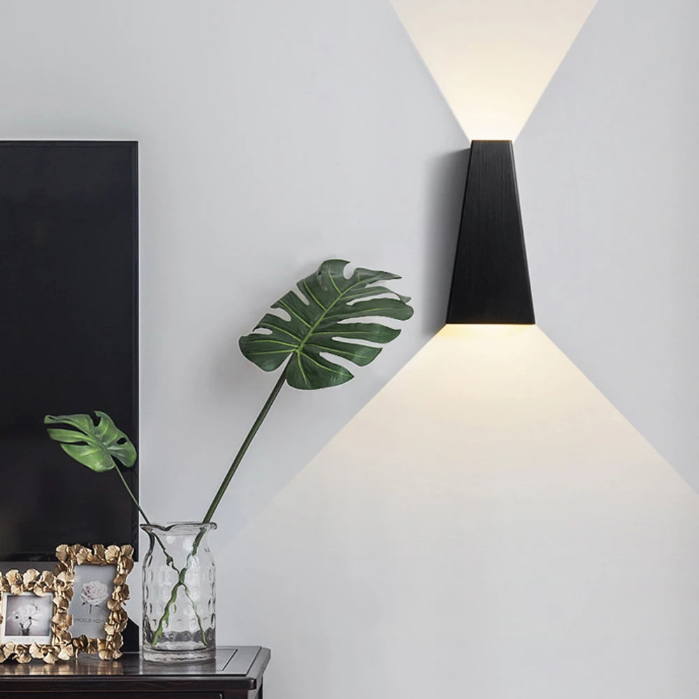 Lámpara de pared LED geométrica moderna