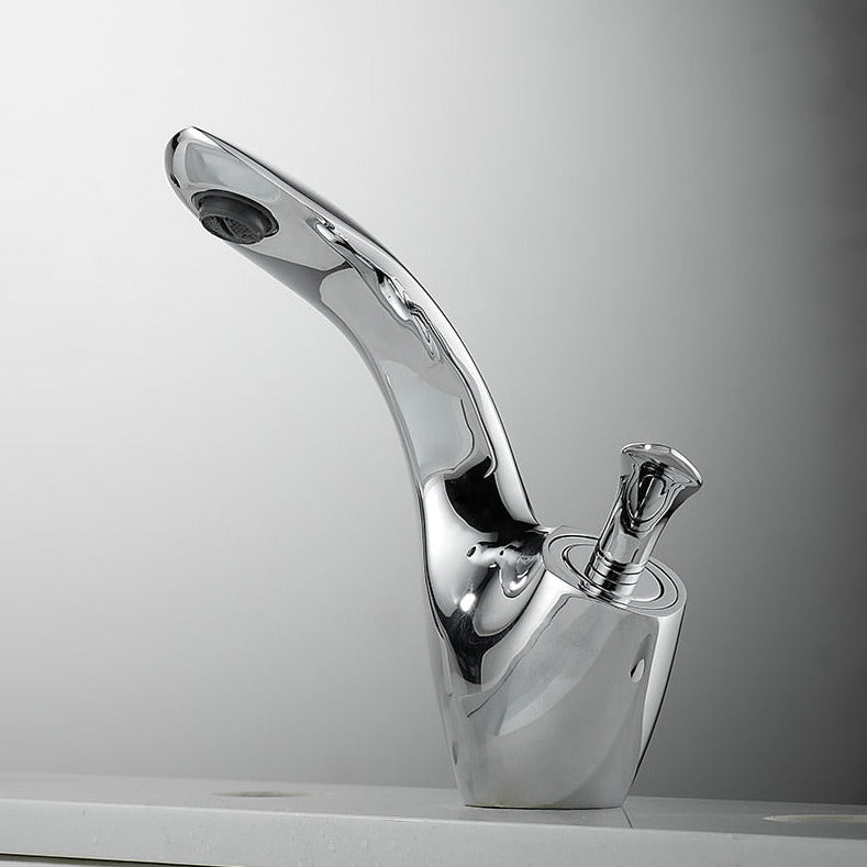 one hole bathroom sink faucet