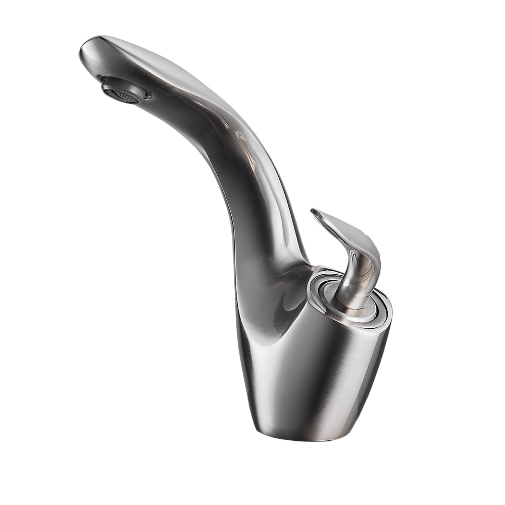 Vita - Modern Curved Bathroom Faucet