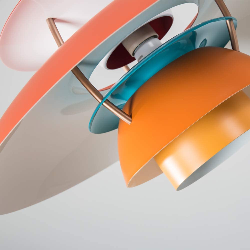 Suspensions colorées à plusieurs niveaux