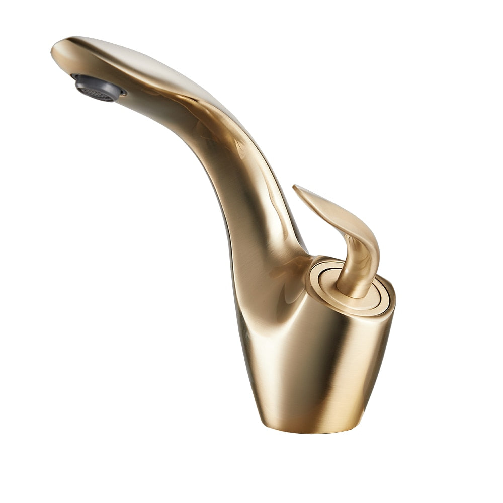 Vita - Grifo de baño curvo moderno