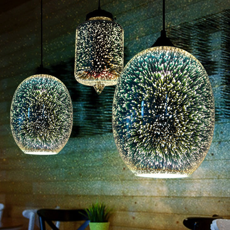 Nebula Modern Nordic Glass Pendant Light - Main Image