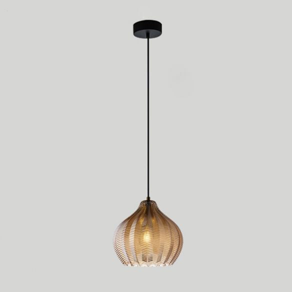 Jasper - Suspensions en verre texturé