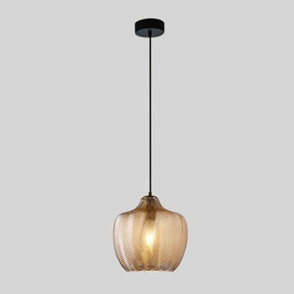 Jasper - Suspensions en verre texturé